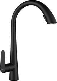 Rea Ross, stojanková drezová batéria h-430, čierna matná, REA-B5313