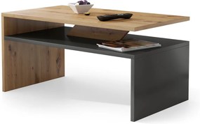 Mazzoni PRIMA dub artisan / antracit, konferenčný stolík