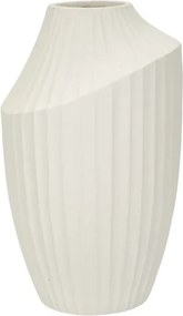 Váza Ice Jar 38 cm krémová