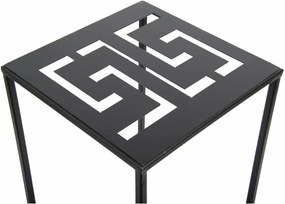 STOJAN NA KVETINÁČ FRAME1 60X24X24 CM ČIERNA