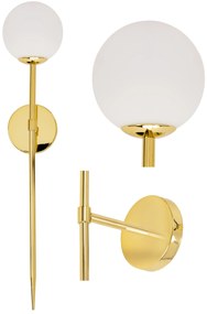 Toolight - nástenná lampa KINKIET 90cm G9 25W APP582-1W, zlatá, OSW-00076