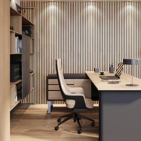 BATH DELUXE 54-240-11-86-12 - Akustický obklad VASALUND 240x52 cm dub