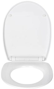 Záchodová doska s automatickým zatváraním 36,5 x 45 cm Corbara – Wenko