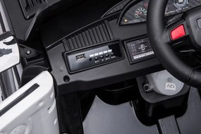 LEAN CARS Elektrické policajné autíčko BBH-021 čierne