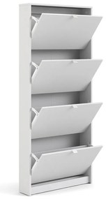 Biela výklopná skrinka na topánky Shoes – Tvilum