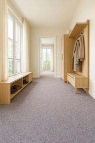 Koberec metráž Rambo 60 fialový, na mieru, šíře 4m, fialová, resine, chodba / predsieň, Spoltex