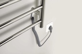 Sapho Sapho, REDONDO elektrický sušiak uterákov, guľatý, 630x1160 mm, 130 W, leštená nerez, ER230V