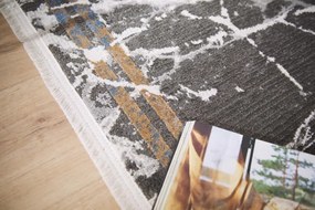 Koberec Arte Piran Marble sivý / čierny