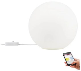 Paulmann Paulmann 50102 - LED RGBW E27/7,5W Stmievateľná stolná lampa SMART HOME 230V W2847