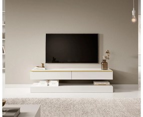 TV skrinka/stolík Hilde  (biela). Vlastná spoľahlivá doprava až k Vám domov. 1099669