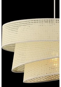 Luster na lanku COUPER 1xE27/60W/230V biela