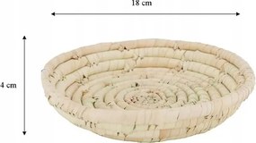 Košík z morskej trávy WOOLD 18 cm hnedý