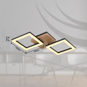 Globo 67280-18 - LED Prisadený luster KERRY LED/18W/230V