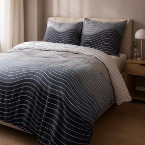 OBLIEČKY Z MIKROVLÁKNA 12204 160X200 CM, 2KS 70X80 CM VZOROVANÉ