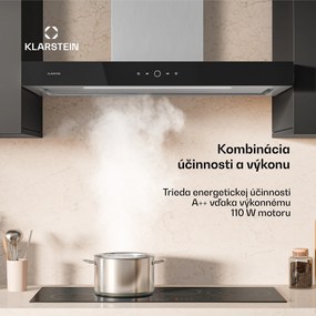 Klarstein SmartEdge digestor, WiFi, tichý, výkonný, LED, 550 m³/h, EEK A+