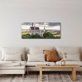 Obraz - Zámok na skalách (120x50 cm)