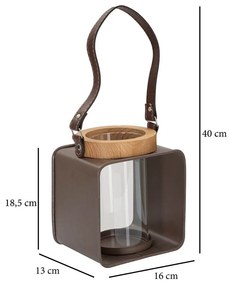 Kovový lampáš 18,5 cm – Mauro Ferretti