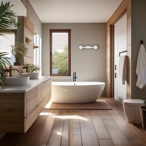 LED Nástenné svietidlo MAGNET LED/13W/230V + 2xG9/60W 3000/4000K biela