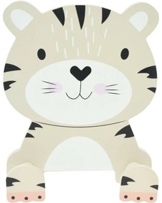Hatu Detský háčik Tiger, 14 x 17 x 4,5 cm, MDF