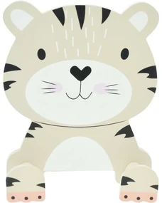 Hatu Detský háčik Tiger, 14 x 17 x 4,5 cm, MDF