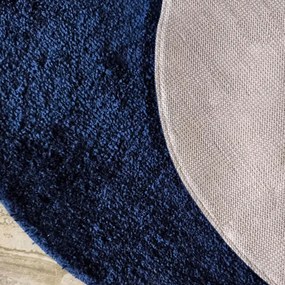 Koberec Kamel tmavomodrý kruh