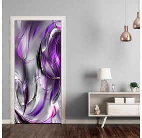 Fototapeta na dvere Purple abstraction