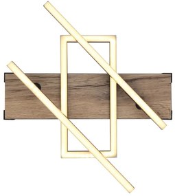 Globo 67299D2 - LED stropné svietidlo COLLI LED/30W/230V hnedá/čierna