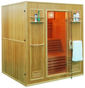 M-Spa - HARVIA - Suchá sauna so saunovou pecou, pre 4 osoby 176 x 150 x 192cm