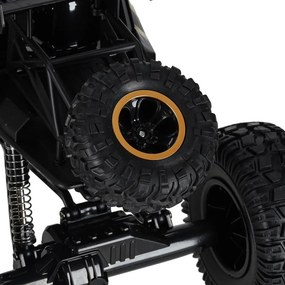 KIK RC Rock Crawler auto na diaľkové ovládanie 1:8, 4x4, čierne