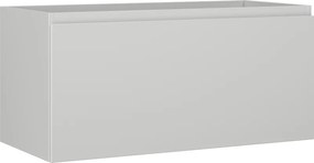 Mexen Orio, kúpeľňová skrinka 100 cm, 1 zásuvka, sivá matná, 91A10-10047-1-BF62