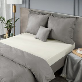SATÉNOVÉ PRESTIERADLO NOVA3 200X220 CM, VÝŠKA 30 CM BÉŽOVÉ