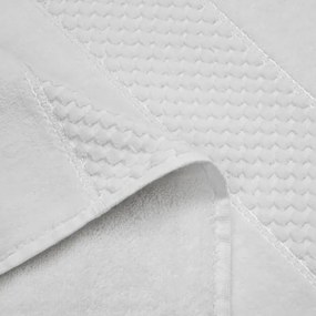 Kúpeľňový koberček JESSI 01 biely