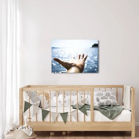 Obraz otvorenej dlane (70x50 cm)
