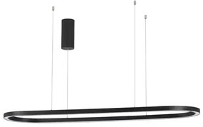 LED luster Cuppe 120 čierne