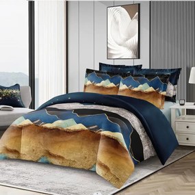 Bavlnené posteľné obliečky 7-dielne luxusný paríž G-104
