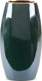 VÁZA AMORA2 19X12X35 CM ZELENÁ