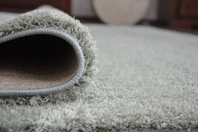 Koberec Micro fiber soft shaggy zelený
