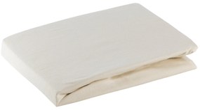 JERSEY PRESTIERADLO 90X200 CM, VÝŠKA 25 CM BÉŽOVÉ