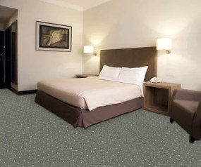 Koberce Breno Metrážny koberec AKZENTO NEW 92, šíře role 400 cm, sivá, viacfarebná