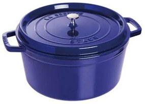 Staub Cocotte okrúhly hrniec 22 cm/2,6 l tmavomodrý, 1102291