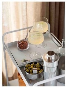 Kovový servírovací stolík na kolieskach 40.5x61 cm A-Cocktail – Zone