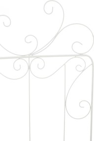 Mriežka na popínavé rastliny Mandevilla - 133 x 99 cm - Biela