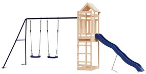 Vonkajšia súprava na hranie masívna borovica