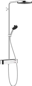 Hansgrohe Pulsify S, Showerpipe 260 1jet EcoSmart s termostatom ShowerTablet Select 400, chrómová, HAN-24221000