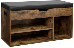 Bestent Botník s lavicou na sedenie Craft/ Grey 100x50x37cm