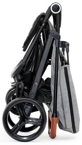 KINDERKRAFT - Športový kočík GRANDE PLUS šedá