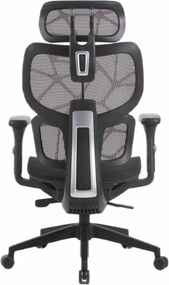 SI Otočná stolička Devon čierna