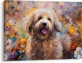 Obraz - Šťastný pes II. (70x50 cm)
