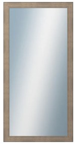 DANTIK - Zrkadlo v rámu, rozmer s rámom 50x100 cm z lišty ANDRÉ veľká bronz (3159)