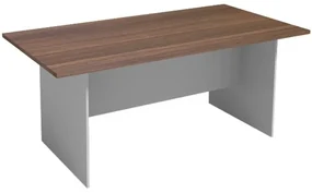 Rokovací stôl PRIMO GRAY, 1800 x 900 mm, sivá/orech